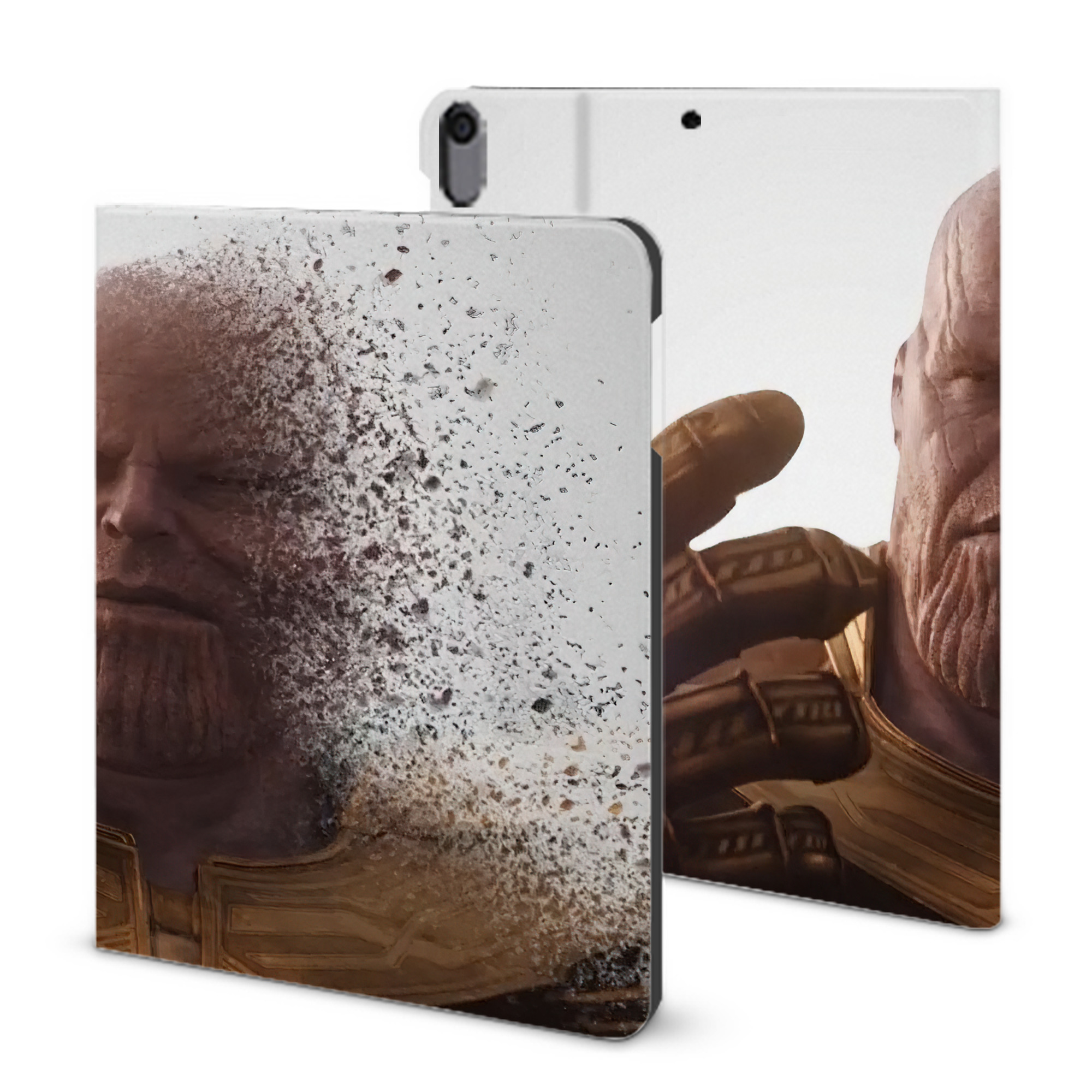 （画像用） アベンジャーズ The Avengers IPad ケース ブック型 PUレザー TPU 耐衝撃 軽量 薄型 ペン収納なし 全面保護 IPad 各モデル対応